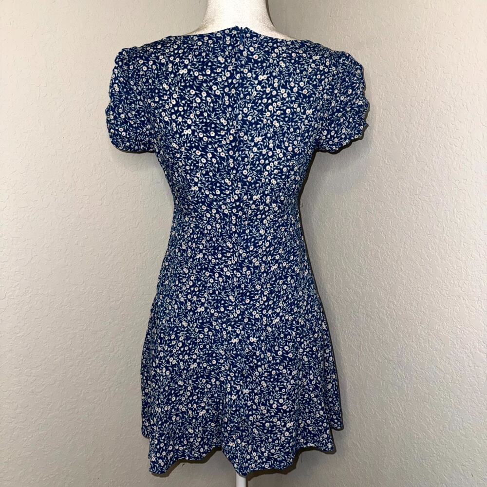 Princess Polly Blue Floral Mini Dress - Picture 3 of 9